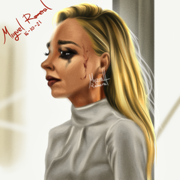 Angela Moss, por Portia Doubleday